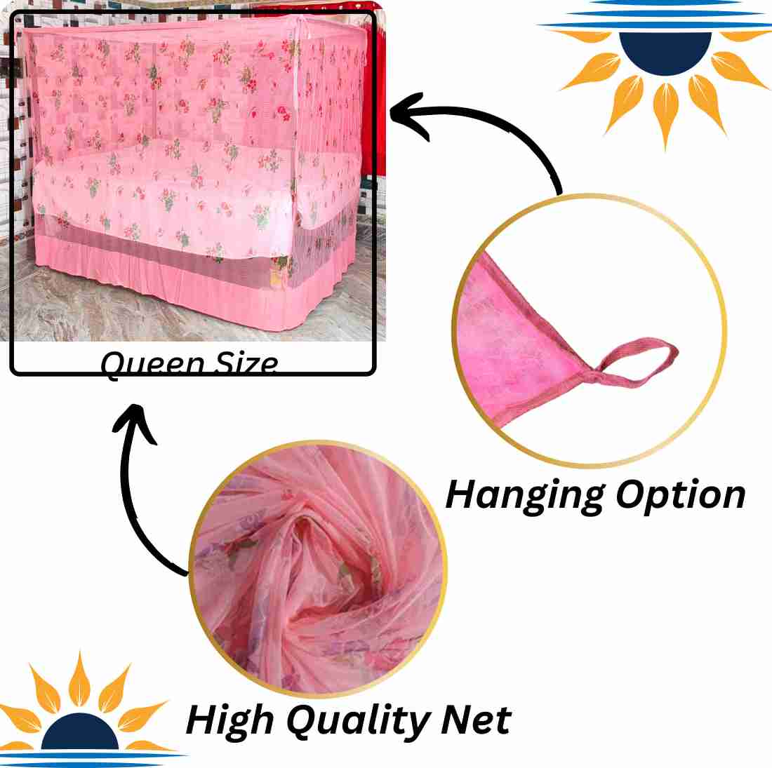 π¦ Sleep Safe, Bite-Free! πβ¨ Premium Mosquito Nets for Ultimate Protection!*